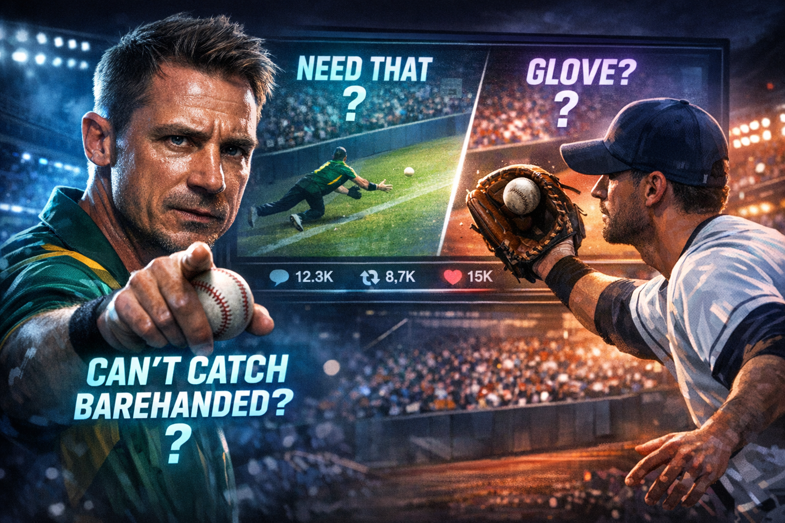 Dale Steyn Delivers Sharp Rebuttal to Baseball Fan's Glove Challenge