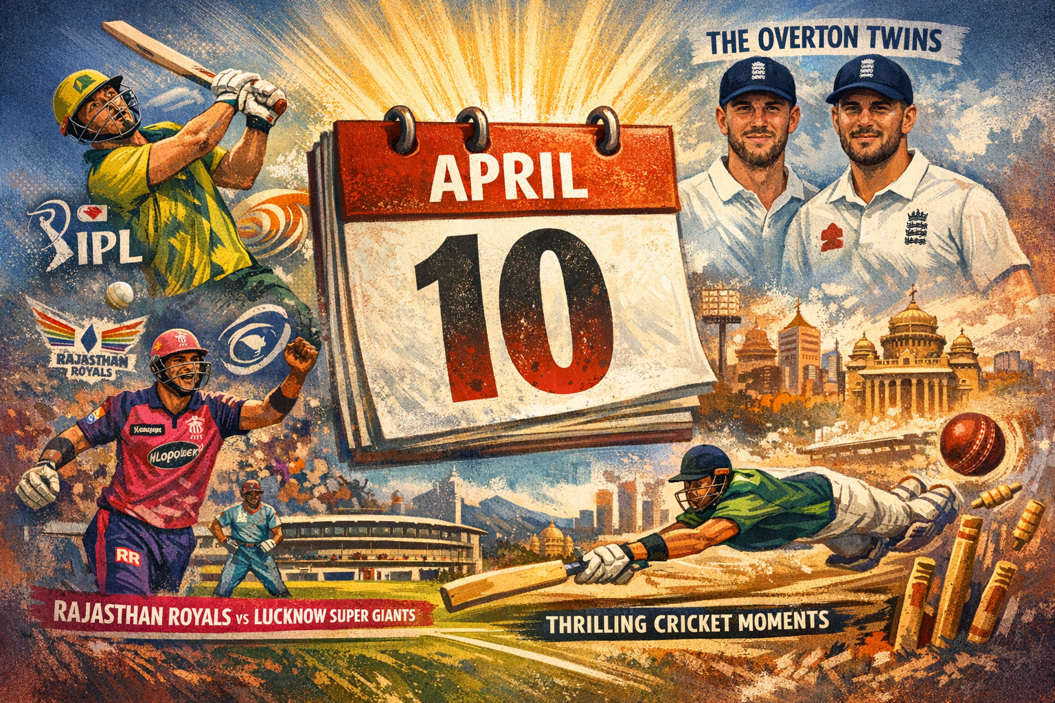 April 10 Marks Birthdays and Defining Moments Across Cricket History